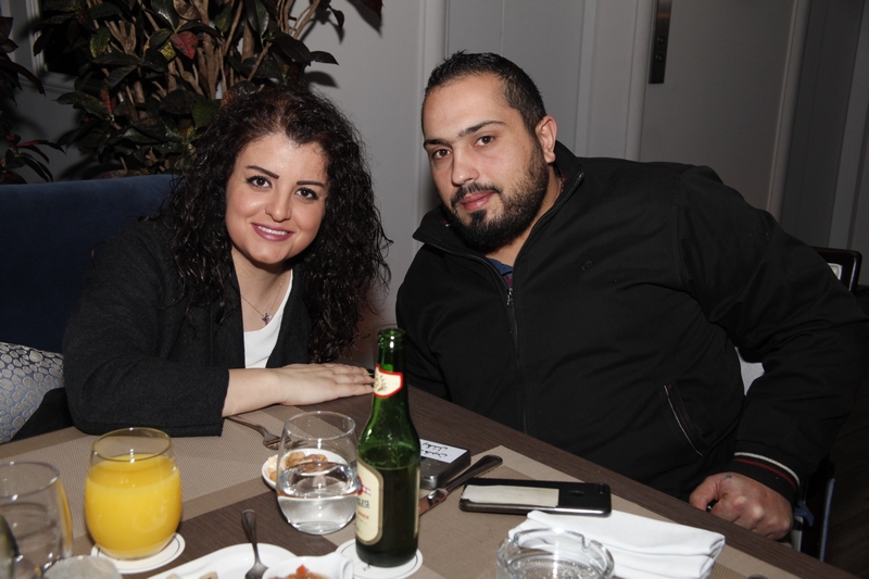 Charbel Khalil and the band at Burj on Bay 